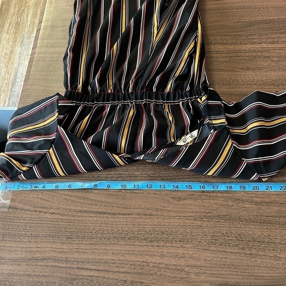 Oh, one piece jumper, striped front tie  size, small from hint of blush - Picture 8 of 8